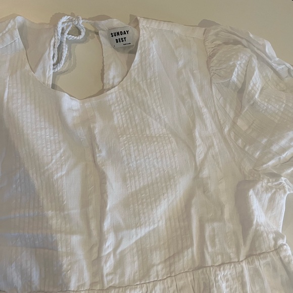 Sunday Best white Baby Doll Dress - Picture 2 of 3